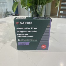 Parkside Magnetic Tray 150mm x 150mm Magnetic Parts Tray Tool Holder
