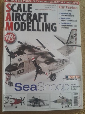 SCALE AIRCRAFT MODELLING Magazine January 2012  Vol 33 issue 11 Rare 