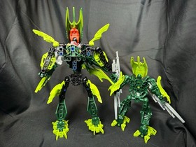LEGO BIONICLE 8980 Gresh Glatorian & 7117 Gresh Bionicle STARS Complete Figures