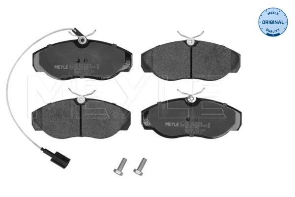 NEU - Meyle 0252360219/W Bremsbelagsatz, Scheibenbremse FüR CitroËN Peugeot-image