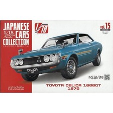 1:18 Japanese cars collection 15 Toyota Celica 1600GT Hachette model car 2026