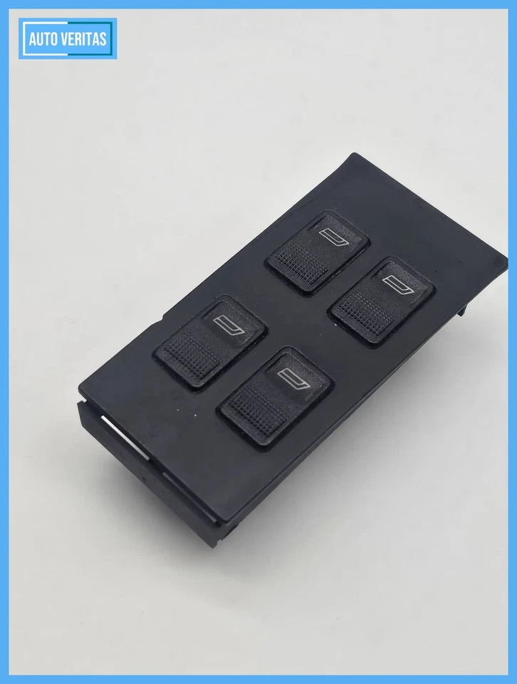 Original Audi 80 Cabrio B4 4 switch window lifter front left 4 compartment 89595 - Image 2 of 4