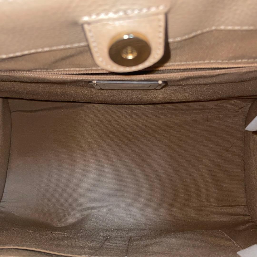 COACH Dempsey 40 Shoulder Bag 2way Leather Tote Bag Beige White  Authentic thumbnail 17