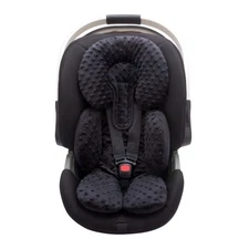 Infant Car Seat Insert, Baby Head Neck Body Support, Soft Minky Newborn Car S...