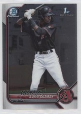 2022 Bowman Chrome Prospects Alvin Guzman #BCP-18 6u5