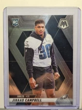 2025 Panini Mosaic Jihaad Campbell RC #341 Image Variation 