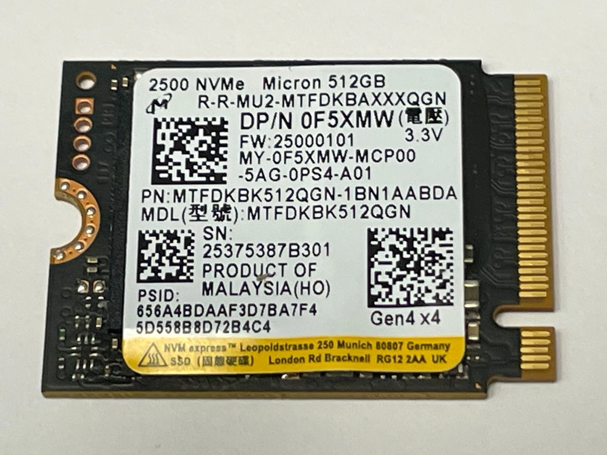 25+ Micron 512 GB Solid State Drives for sale | Updated Oct 2026