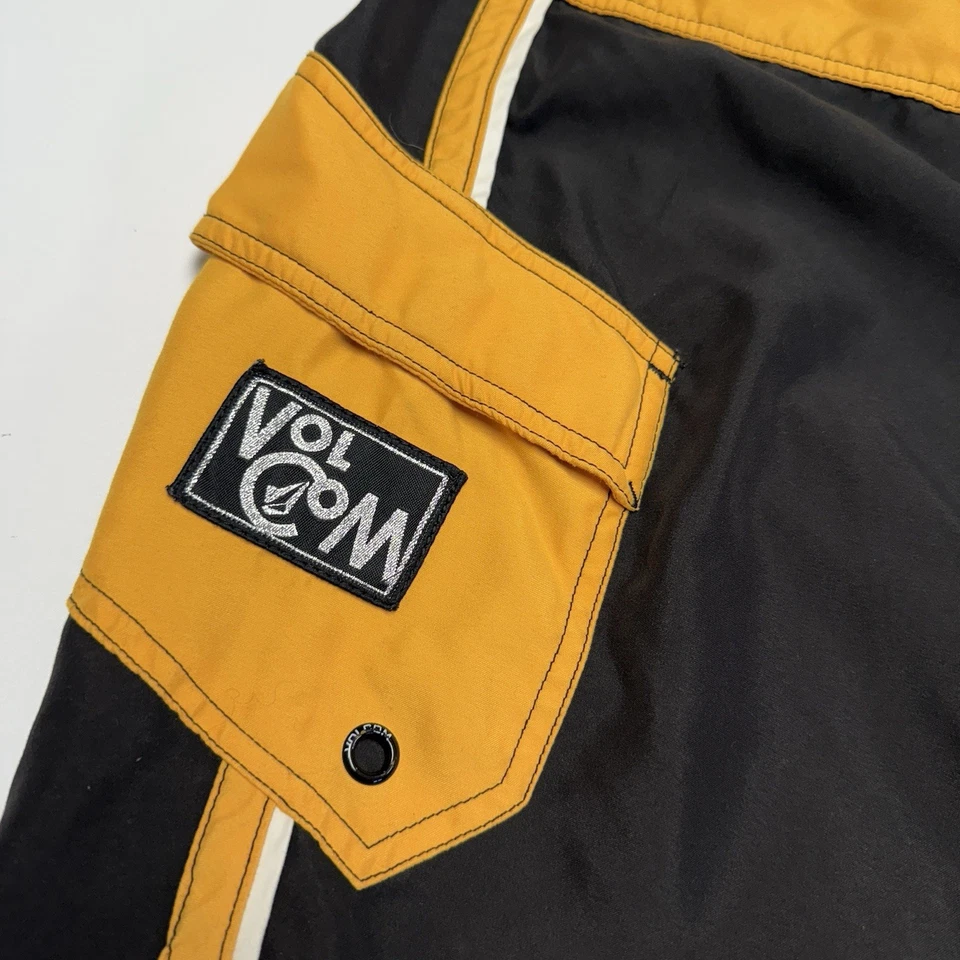 Vintage Volcom Stone Board Shorts Mens 38 Board Shorts Swim Trunks Vintage Y2K - Image 4 of 4
