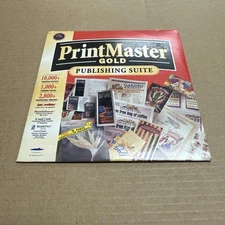 Printmaster Gold - Publishing Suite - PC CD-ROM Software Version 4.0