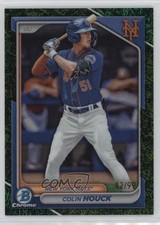 2024 Bowman Chrome Prospects Green Grass Refractor 42/99 Colin Houck 1h6j