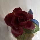 Crown Staffordshire Bone China Hand Painted Floral Figurine 9in Staffordshire — photo 7