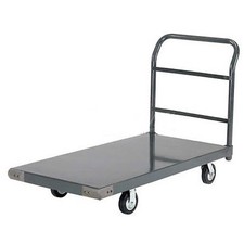Platform Truck w/Steel Deck 5" Rubber Casters 48 x 24 1400 Lb. Capacity