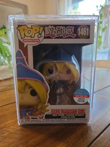 Funko Pop! Animation Yu-Gi-Oh! Dark Magician Girl #1461 W/protector Toy Tokyo