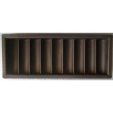 9 Row Poker Chip Tray - Holds 342 Chips for Poker Tables - Black ABS