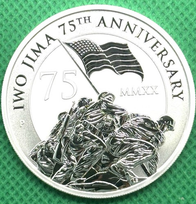 #ad #ad 2020 Iwo Jima 75th Anniversary 1oz High Relief Proof Silver Coin Perth Mint $124.95