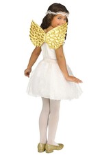 Angel Wing Set Child Costume Kit Gold 