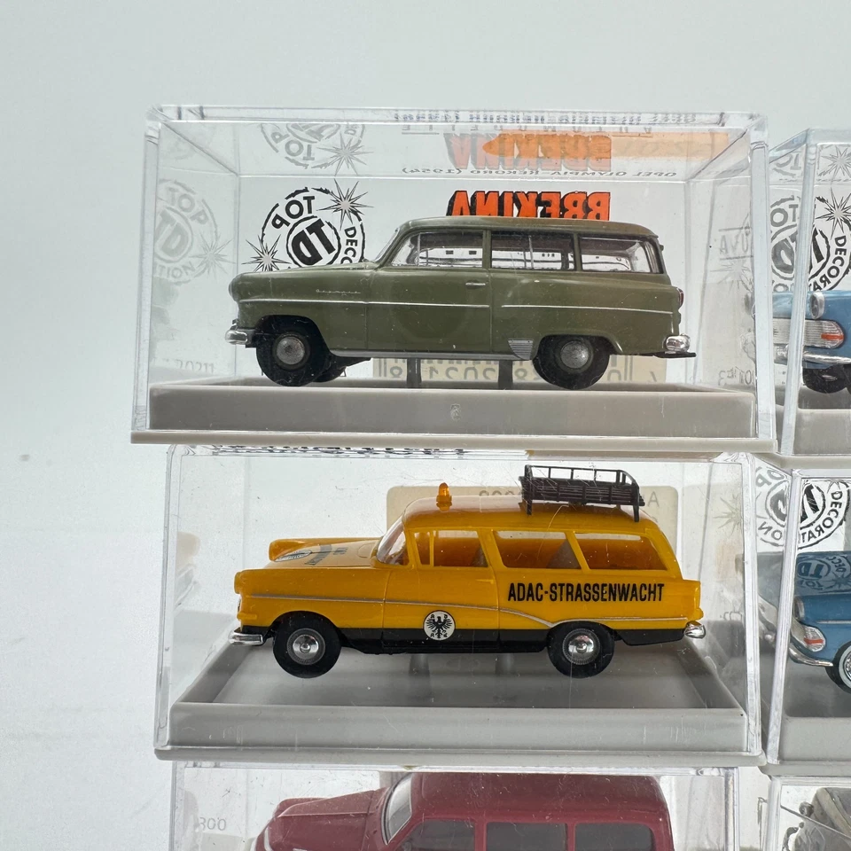 Brekina H0 Ford Taunus Coupe GT GXL Opel Rekord Volvo ADAC Fiat Multipla -MONI- - Bild 2 von 4