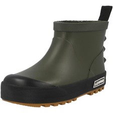Liewood Jesse Dino Thermo Rainboot Army Brown Kids Waterproof Boot Lined