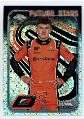 2024 Topps Chrome Formula 1 Mini-Diamond Refractor /299 Alexander Dunne #51 3kd