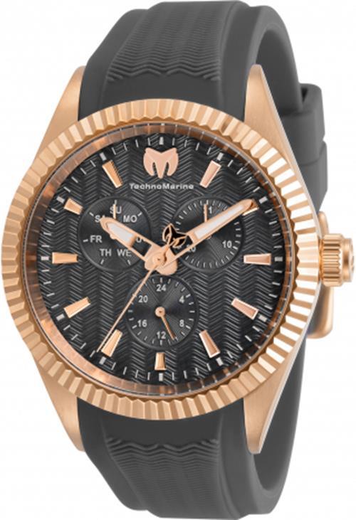 TechnoMarine Sea Dream Men's 42mm Rose Gold Multi-Function Watch