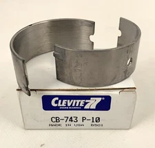 🌟(1 Pair) Clevite CB-743P-10 Connecting Rod Bearings Replacement +.010" for BBC