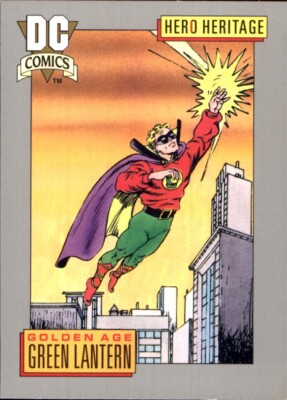 1992 Impel DC Comics Cosmic #7 Alan Scott's Power Ring GREEN LANTERN