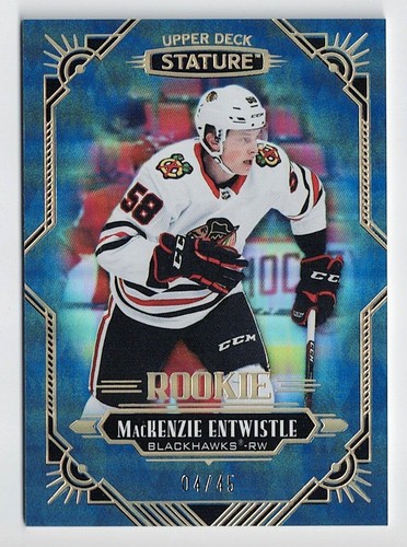 2020-21 Upper Deck Stature Blue Parallel Base & Rookies #/45 Pick From List !! - Picture 27 of 33
