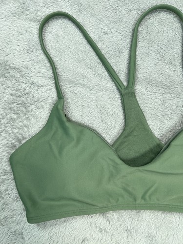 NWT Body Glove Alani Swim Bikini Top XS Cactus Green Juniors - Picture 2 of 9