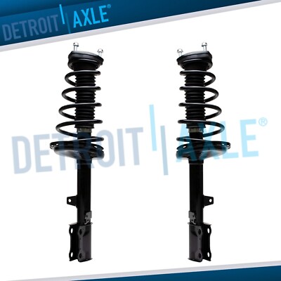 FWD Rear Left Right Struts w/Coil Spring Assembly for Toyota Highlander Venza