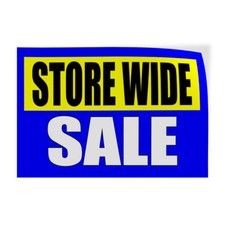 Decal Stickers Storewide Sale Clearance Vinyl Store Sign Label Business