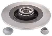 2X SNR KF155.132U Bremsscheibe FüR Renault