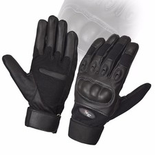 Black Military Tactical Assault Contact Gloves Hard Knuckle Army Security