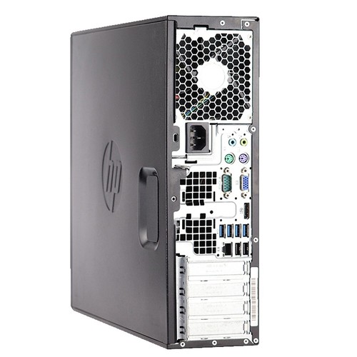 HP Desktop Computer i5 SFF 8GB RAM 256GB SSD 22in LCD Windows 10 Pro PC Wi-Fi - Picture 5 of 7