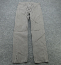 Levis 502 Jeans Mens 29x30 Gray Regular Taper Mid Rise Midweight FITS 29x29.5 