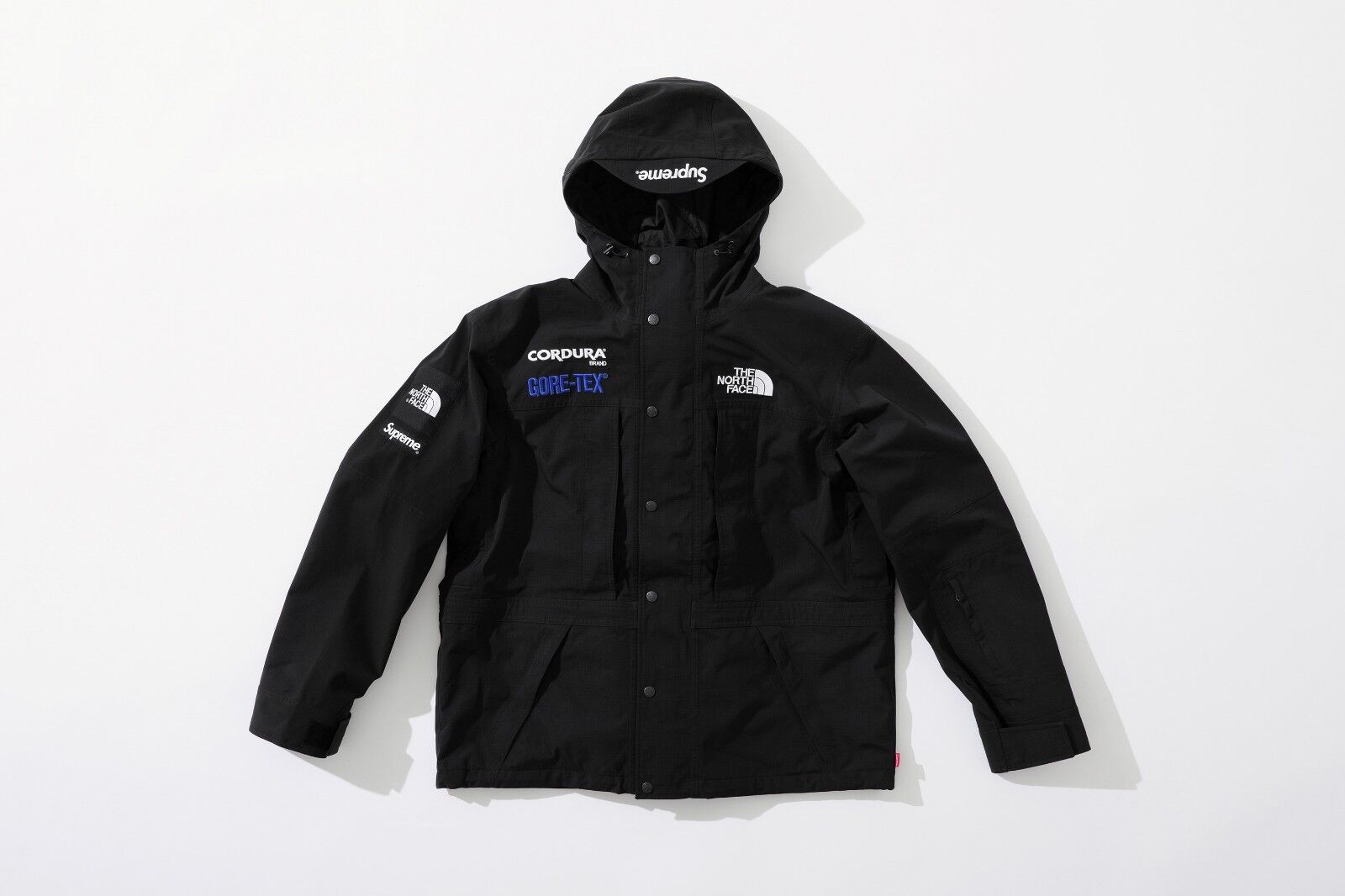 Supreme North Face Expedition Jacket Black Box Logo GORE-TEX Cordura eBay