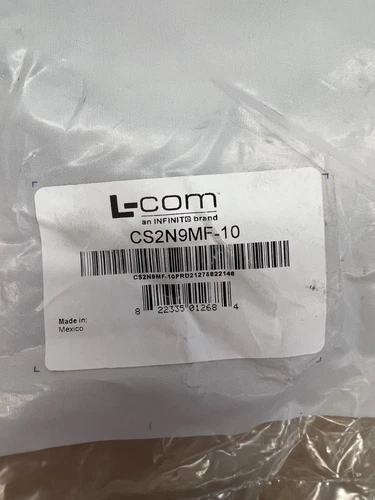 L-Com CS2N9MF-10 Sub Cable - Lot of 4