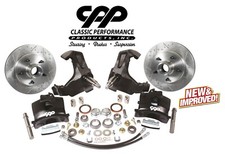 65-79 Ford F100 12 Ton Truck Stock Spindle Disc Brake Conversion Kit 5 X 5.5