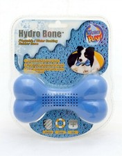 Hueso de goma para remojar agua congelable Hydro Bone de juguete para perros