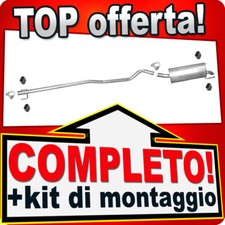 Scarico Completo per OPEL ASTRA H 1.3 1.7 CDTI 2-Volumi / GTC senza DPF Marmitta