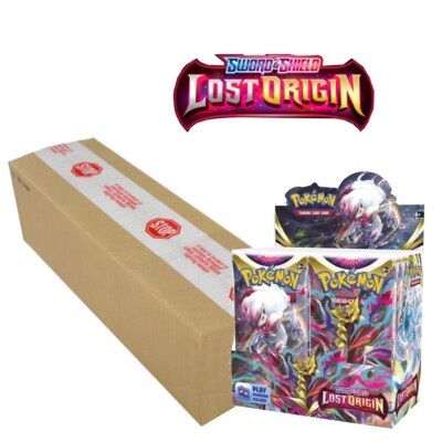 Pokemon Sword & Shield Lost Origin Booster Box Case SEALED 6x Booster ...