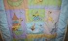 Kidsline Baby Infant Crib Comforter Blanket Noah's Ark Animals - Made in the USA — photo 3
