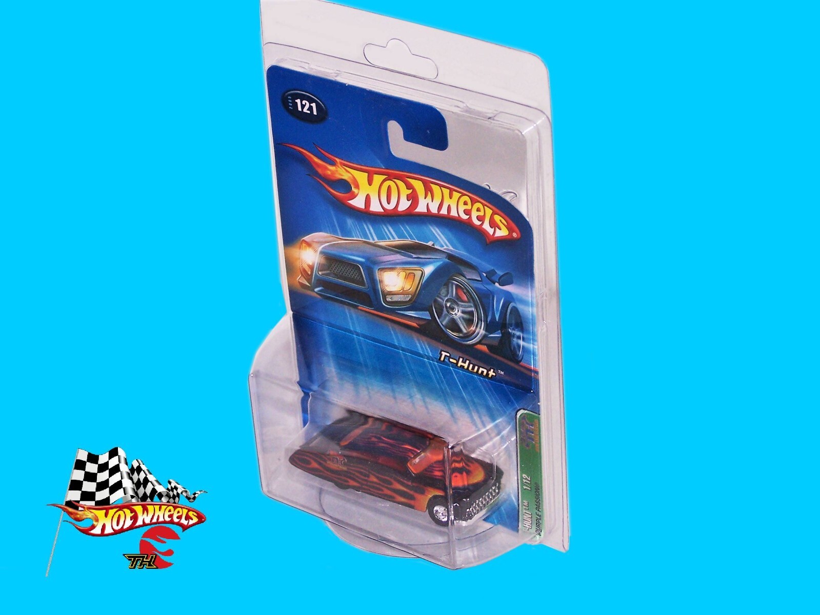 HOT WHEELS TREASURE HUNT 10th ANNIVERSARY #1 OF 12 PURPLE PASSION W ...