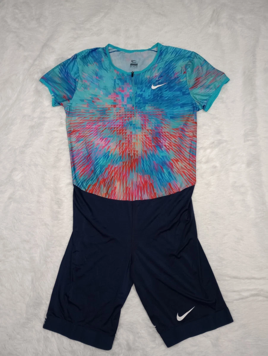 NWOT NIKE Pro Elite 2017 Track and Field Short Sleeve Speedsuit Size XxL