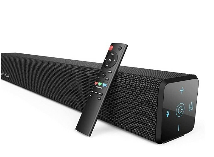 新品BESTISANサウンドバーsoundbar Amazon.com: BESTISAN Sound Bar with Enhanced Bass–Dual Larger
