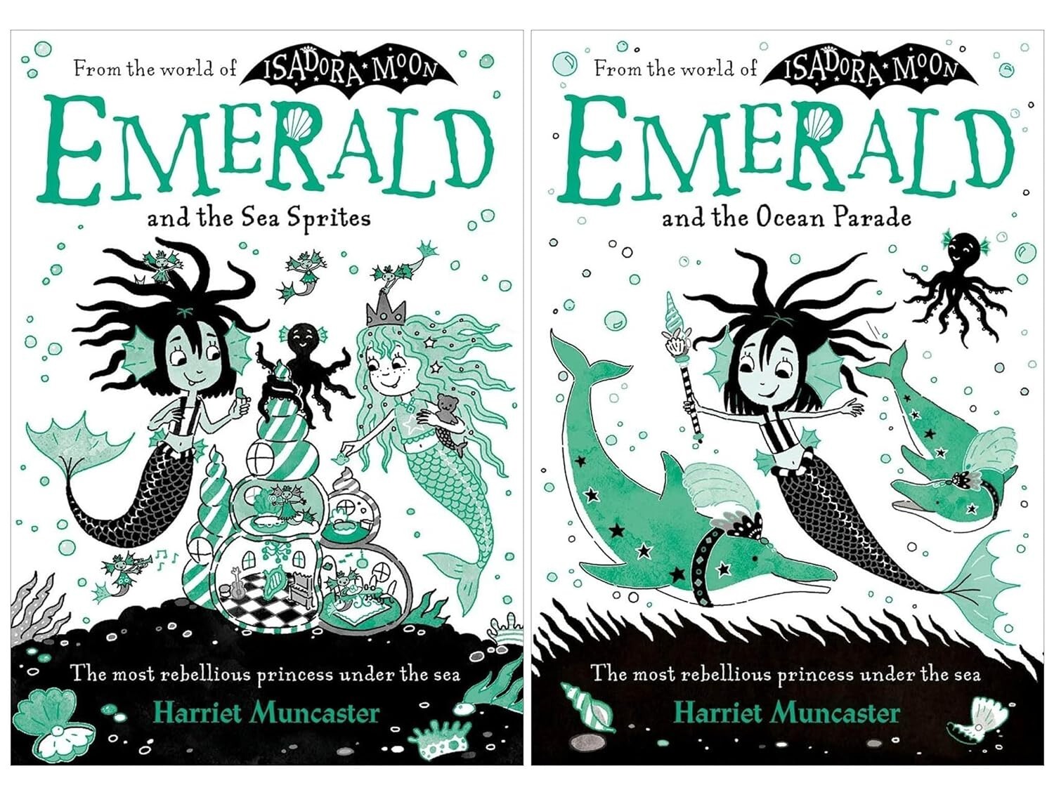 Harriet Muncaster Emerald Series 2 Books Collection Set (World Of Isadora Moon)
