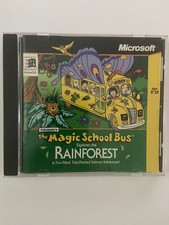The Magic School Bus: Explores The Rainforest 1997, CD-ROM, Scholastic