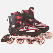 Adjustable Inline Skate Adult XL 8-11 Durable Outdoor Illuminating Front Wheel