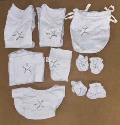 STARBURY Allen Iverson Baby Clothes Set 6 9 Mo Pants Hat Booties NEW w/ Bag