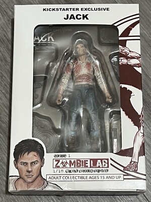 Kickstarter Locker Toys Zombie Lab Jack Battle Version 1/18 Scale Action Figure