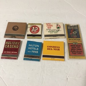 Las Vegas Nevada Casino + More Matchbooks Matches Vintage Rare Lot of 7